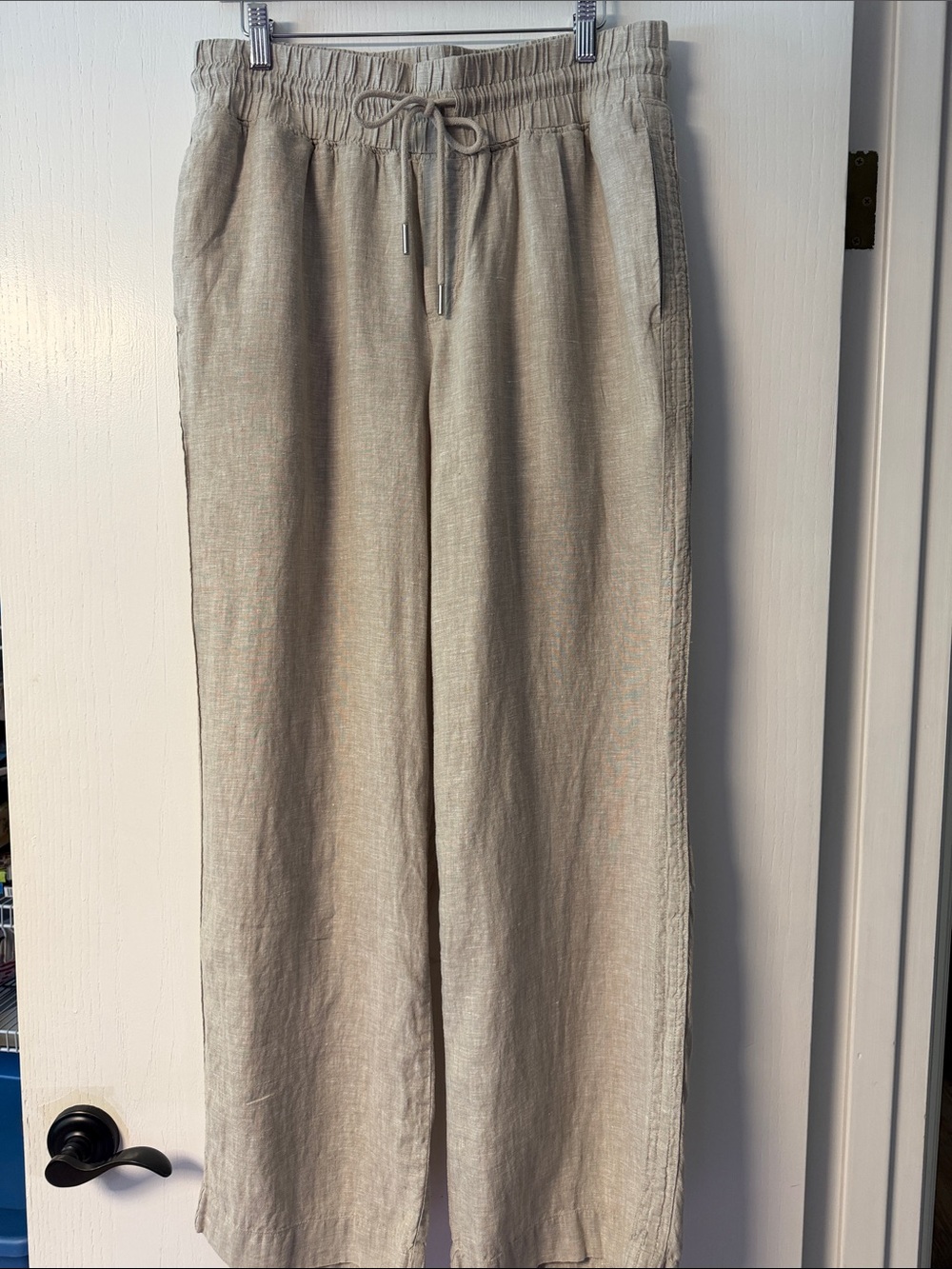 Quince Women’s 100% European Linen Wide Leg Pants - Picture 4 of 10